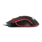 Mouse com Fio Philco PMS31 6 Botões Iluminação RGB LED 4 Cores