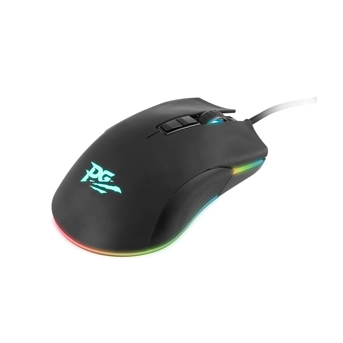 Mouse Gamer Philco PMS70 7 Botões Iluminação RGB 5000 DPI