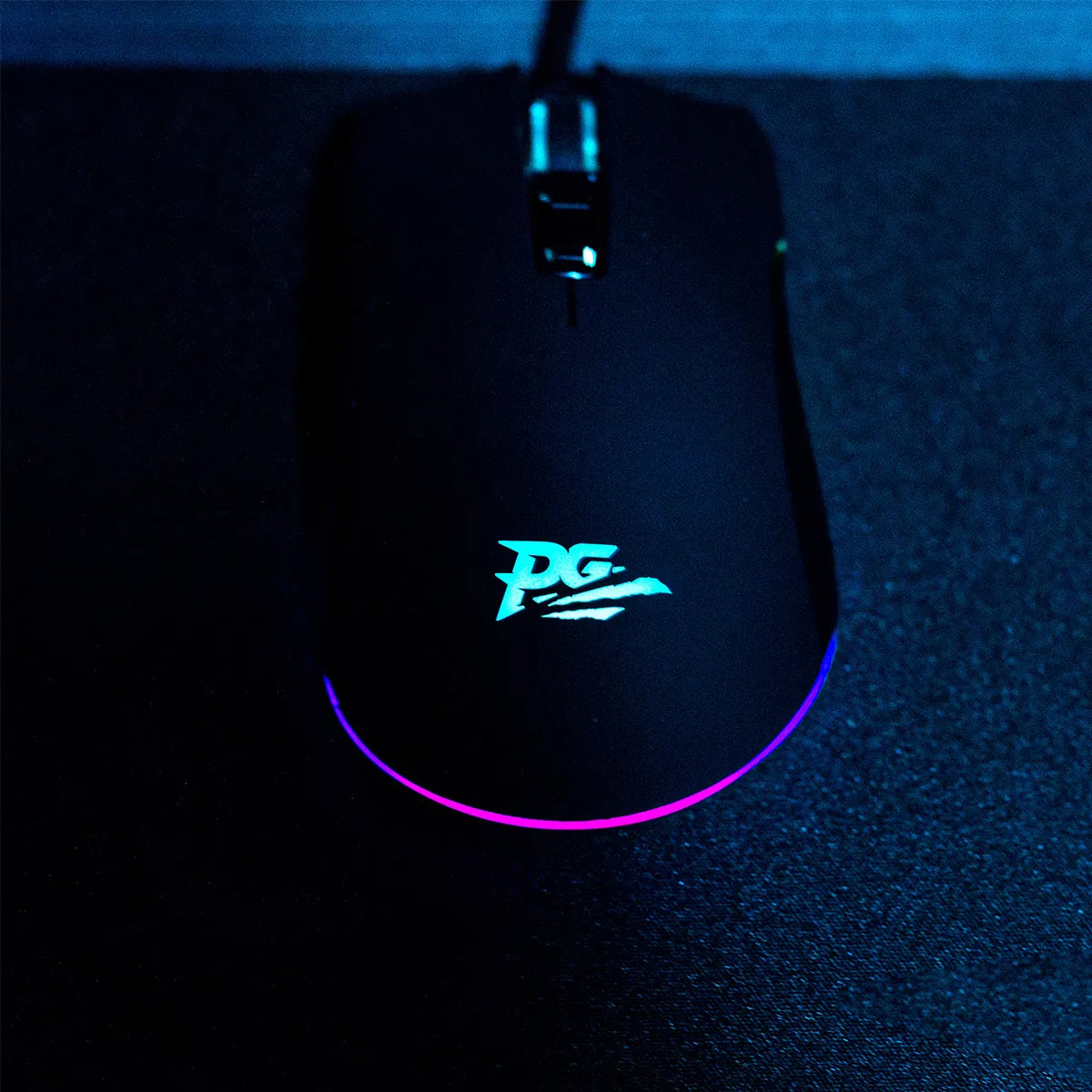 Mouse Gamer Philco PMS70 7 Botões Iluminação RGB 5000 DPI