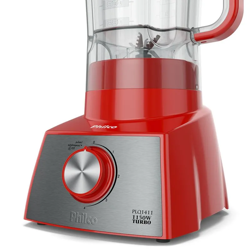 Liquidificador Philco PLQ1411V 4 velocidades 2,7L 1150W