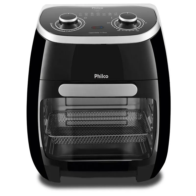 Air Fryer Oven Philco 11L 1700W 2 em 1 PFR2000P