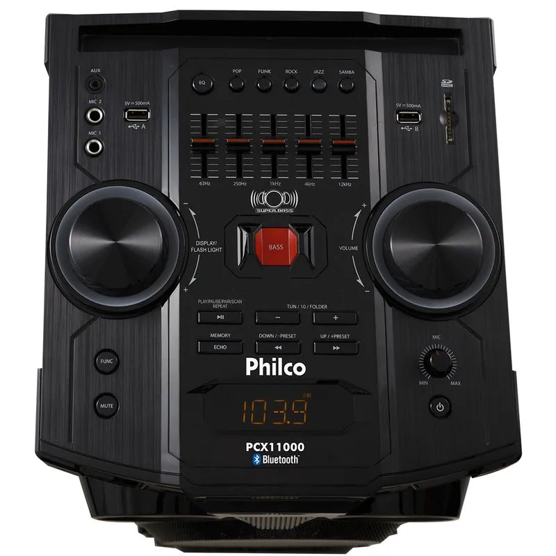 Caixa Acústica Philco PCX11000  1200W rms