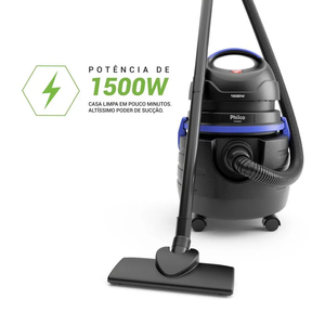 Aspirador de Água e Pó Philco 1500W 20L PAS80