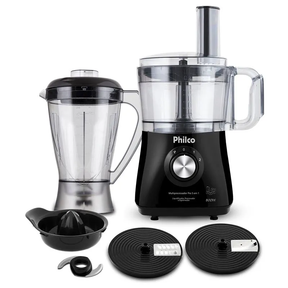 Multiprocessador Philco Pro 5 em 1 Inox 800W