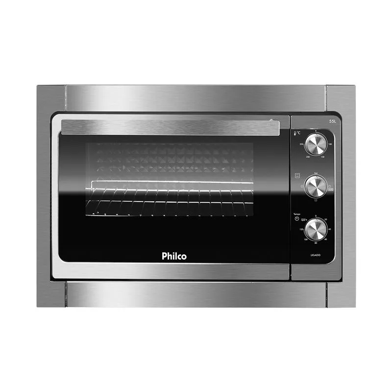 Forno Elétrico de Embutir Philco PFE55E Esmaltado 55L