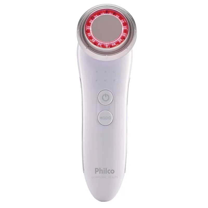 Rejuvenescedor e Anti-Idade Philco Ultrasonic Beauty PTE02  Led