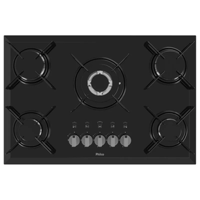 Cooktop Philco Cook Chef 5 Bocas Tripla Chama Bisotê Bivolt