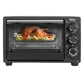 Forno Elétrico Philco 17L PFE17P Preto 2 Resistências