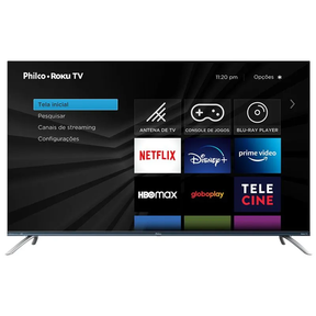 Smart TV 55” Philco 4K PTV55M80RCIBBL Led Dolby Audio