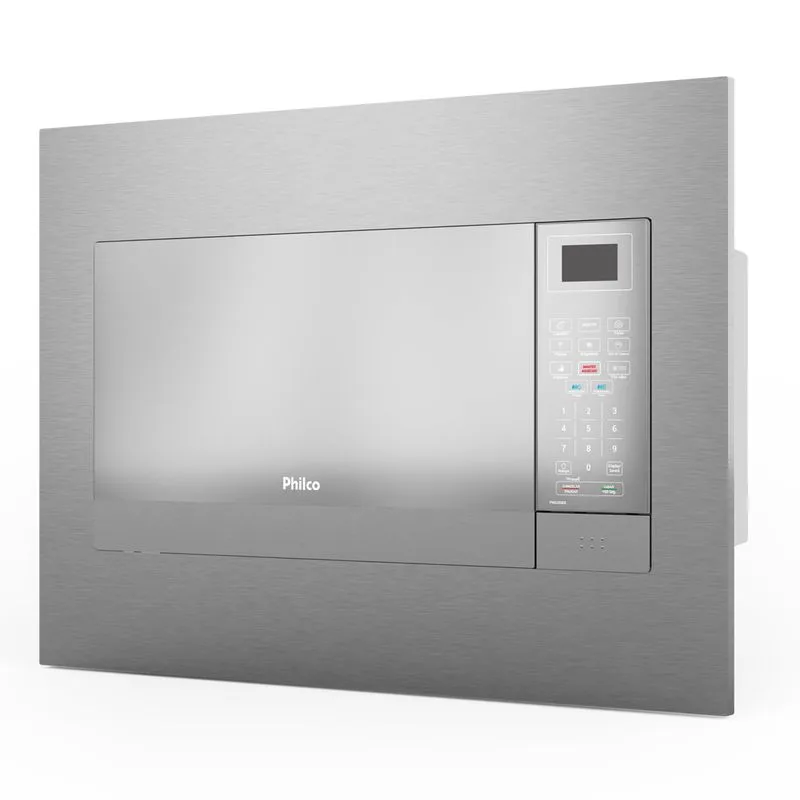 Micro-ondas de Embutir 26L Philco Limpa Fácil 1400W PMB26IEB