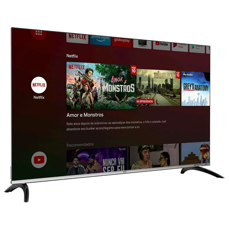 Smart TV 50" Philco 4K PTV50M8GAGCMBL Android TV LED