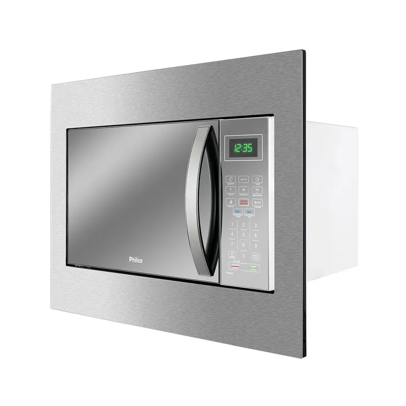 Micro-Ondas de Embutir 28L Philco Limpa Fácil 1400W PMB28EB