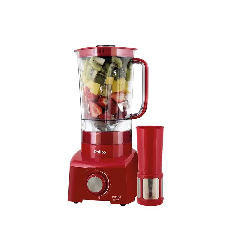 Liquidificador Philco PH900  Vermelho 1200W