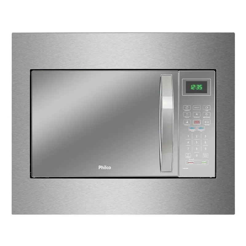 Micro-Ondas de Embutir 28L Philco Limpa Fácil 1400W PMB28EB