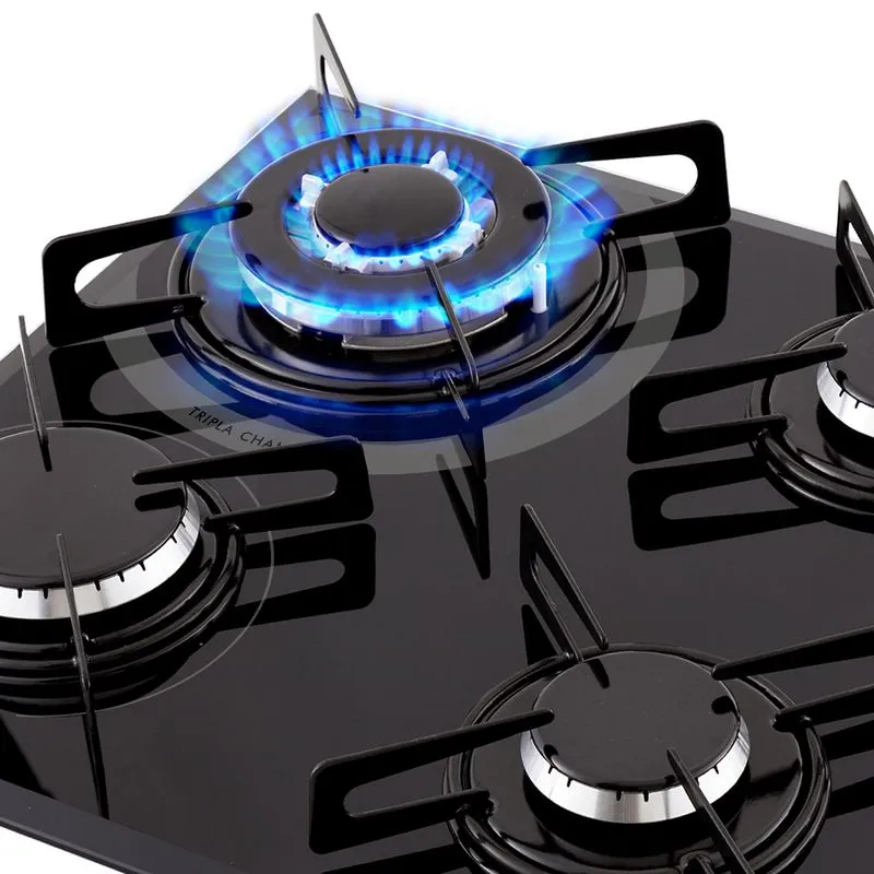 Cooktop Philco 4 Queimadores Superautomático PCT04TC