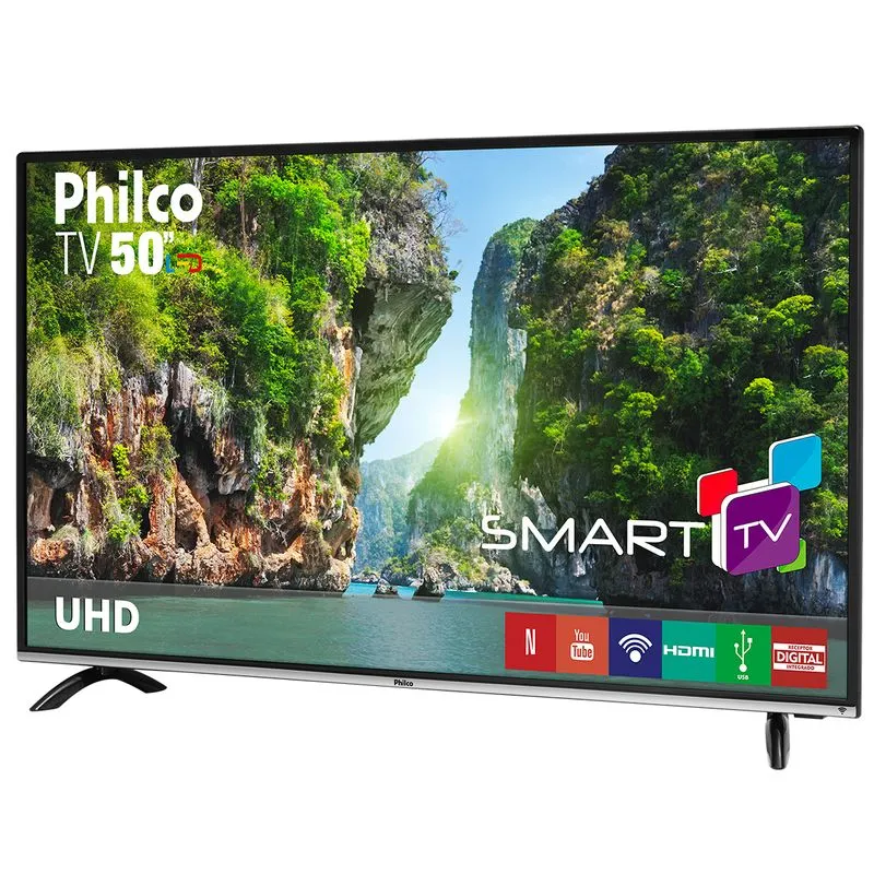 Smart TV Philco 50" PTV50F60SN 4K LED  - Netflix