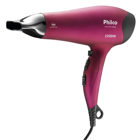 Secador de Cabelos Philco PH3700 Pink Tourmaline 2200W